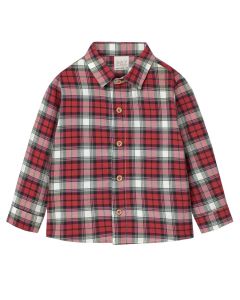 Camisa Cuadros Bebe e Infantil Niño "SANTA"