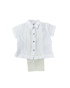 Conjunto Guayabera Manga Larga