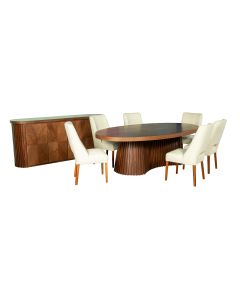 Comedor Oval Contemporáneo