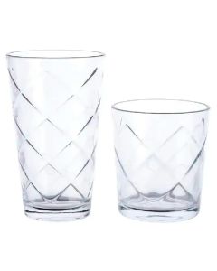 Set 16 Vasos Lattice