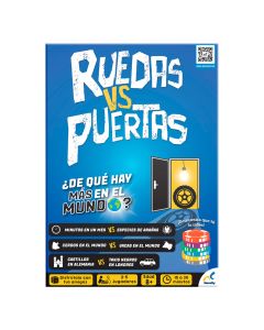 Juegos de Mesa Ruedas VS PUERTAS, Caja Carton