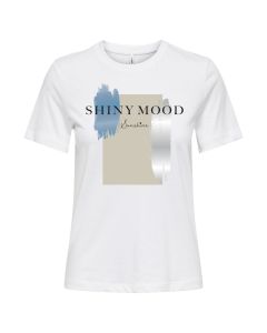 Playera Manga Corta con Estampado