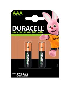 Pila Recargable Duracell AAA 900 MAH, 2 PZAS