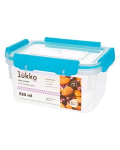Hermético Rectangular Lukko 530ML