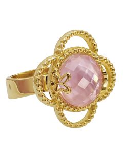 Anillo Rosé CH-M Dorado