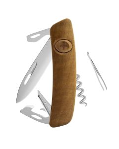 Navaja Allmatt Standard D03, 11 FUNCIONES, Madera