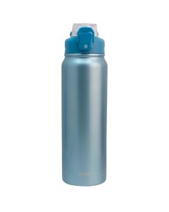 Termo Acero 1L 2 Formas de Beber Azul