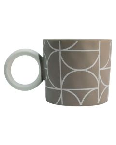 Tarro Porcelana 420ML Gris