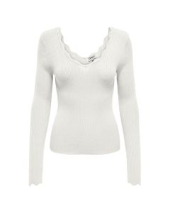 Blusa punto festoneado
