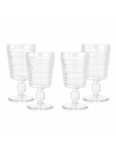 Set de 4 Copas de Vidrio 300ML Transparente