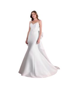 Vestido de Novia Corte Sirena Mikado