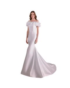 Vestido de Novia Corte Sirena Mikado