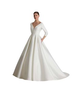 Vestido de Novia Corte Princesa Mikado