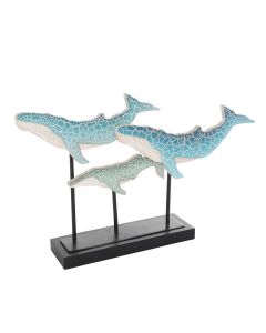 Figura Decorativa Ballenas