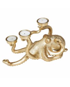 Portavelas Decorativo Pulpo