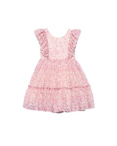 Vestido Tul Estampado