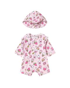 Traje de Baño Pelele con Gorro