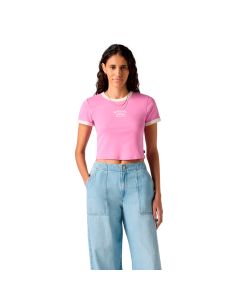 Playera Graphic Mini Ringer Tee