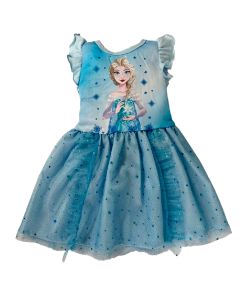 Disney Vestido SUBL. Elsa Estrellas