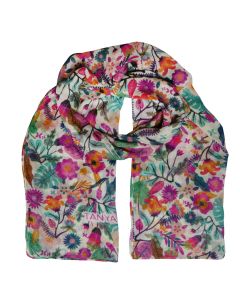 Mascada con Flores