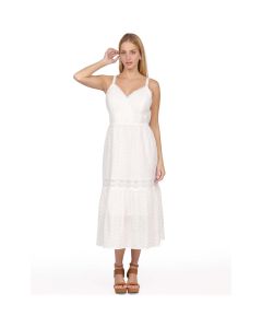 Vestido Tirantes Bordado