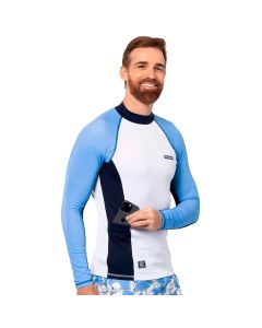 Playera ML Caballero Wet M / G Lycra