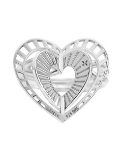 Anillo Corazón Destellos M-G