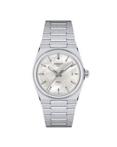 Reloj Dama PRX / LR / Q / ACIER / CAD Nacre Blanche