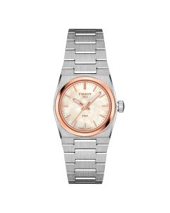 Reloj Dama PRX / LR / Q / BICO ROSE / CAD Nacre Blanche