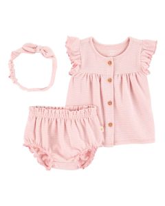 Conjunto con SHORT, Blusa y Diadema