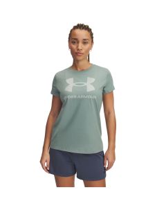 Playera UA Logo SS-GRN