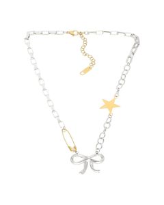 Collar Choker Moño Seguro Estrella