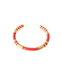 Brazalete Cerámica Roja Detalles