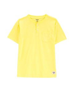 Playera con Cuello Tipo Henley