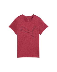 Playera W Tad Essential Heather Logo