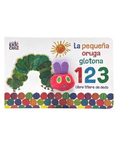 la Pequeña Oruga Glotona 1 2 3. Libro Títere de