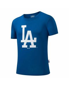 Playera Dodgers Azul Hombre MLB con Logo Grande