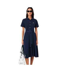 Vestido SS Maxi Petite Pique Dress