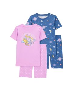 2 Conjuntos de Pijama Short Niña