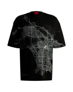Playera Oversize Fit Manga Corta