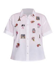 Camisa Dama Textil Karl Lagerfeld