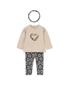 CONJ. Leggings con Diadema