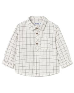 Camisa M / L Cuadros Viscosa
