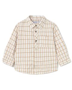 Camisa M / L Cuadros Viscosa