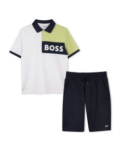 Conjunto Short y Playera Polo Manga Corta