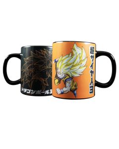 Taza Jumbo Dragon Ball GOKU Fase 3 Super Saiyajin
