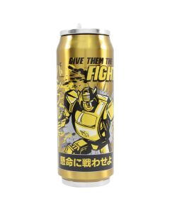 Termo Tipo Lata Tranforme Bumble Bee 520 ML