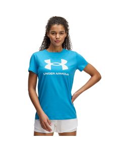 Playera UA Logo SS-BLU