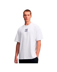 Playera UA M HW os SM Box -WHT