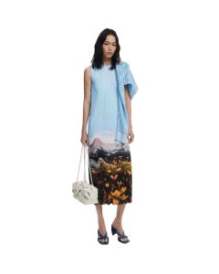 Vestido VEST_PLISADO_PAISAJE